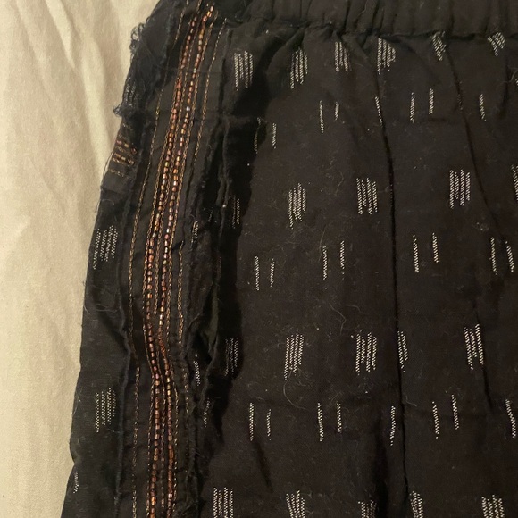 Anthropologie pull on Jogger w beading detail- S - Picture 4 of 5